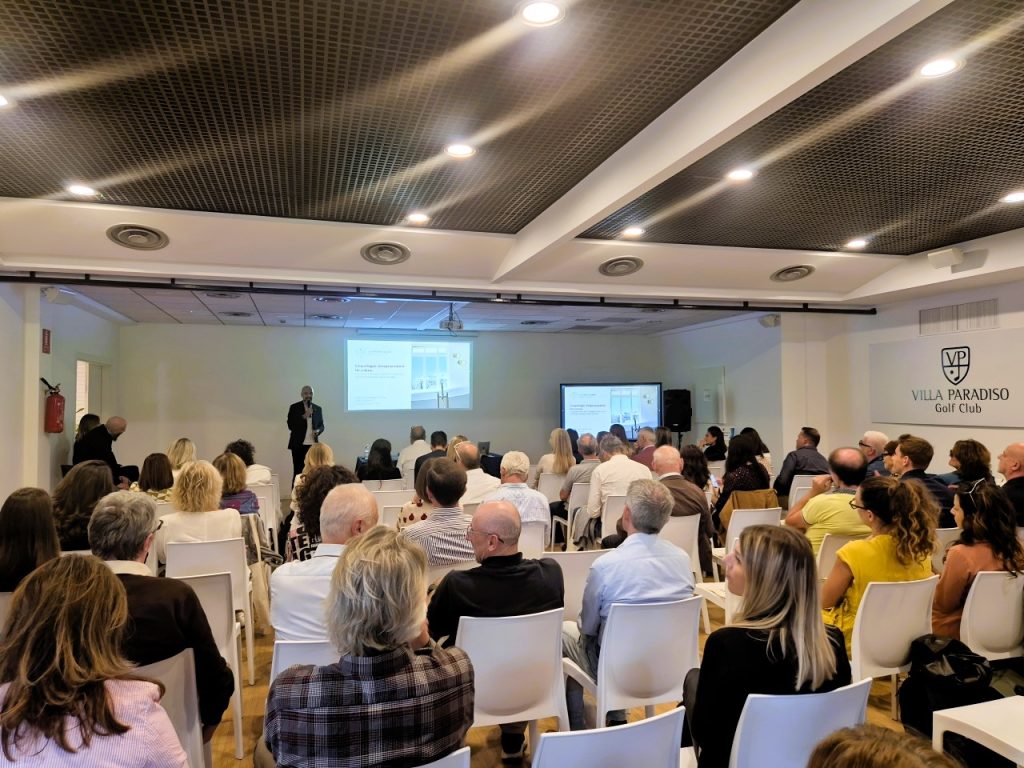 Slide conclusiva dell'intervento ad AQUA/MOOD sui criteri di progettazione del bagno