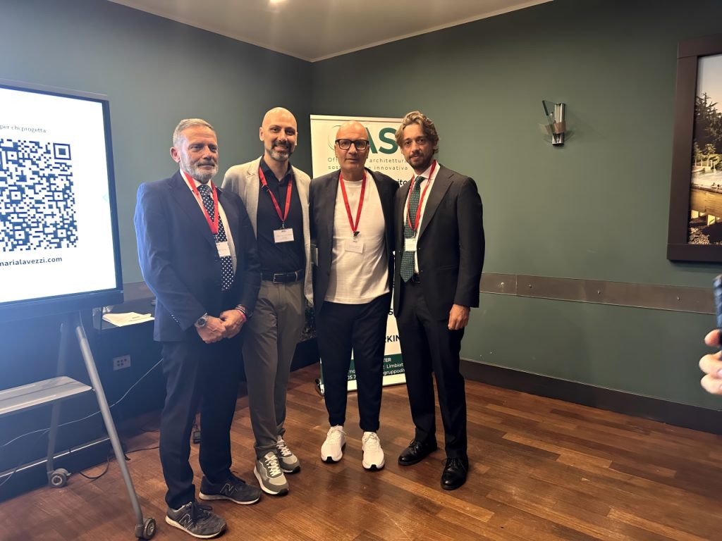 I relatori dell'incontro OASI con l'organizzatore Corrado Rocchi